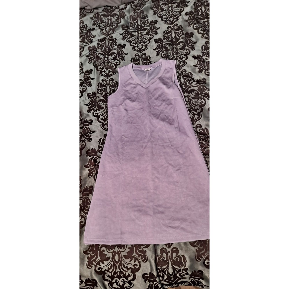 Light Purple Sleeveless V Neck Dress BKRIVE XS